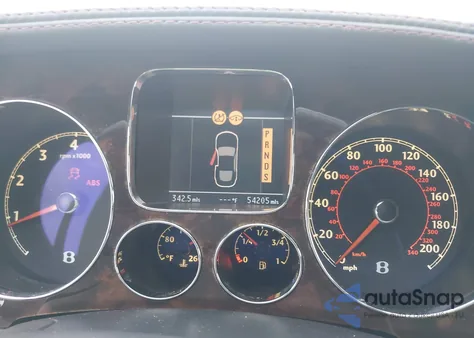 2007 Bentley Continental Gt из США, поврежденный, VIN SCBCR73W77C040583